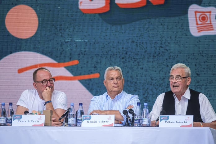 viktor-orban-Zsolt Nemeth-Transylvania Laszlo Tokes