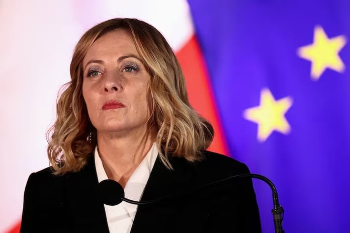 Italian Prime Minister Giorgia Meloni