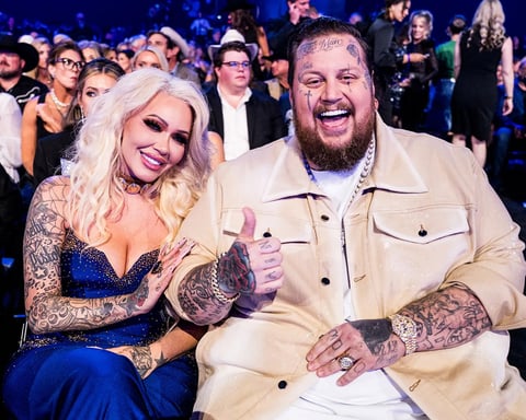Bunnie XO and Jelly Roll at ACM Awards 2024 in Frisco Texas, Bunnie XO nude past, Jelly Roll wife, Bunnie DeFord transformation