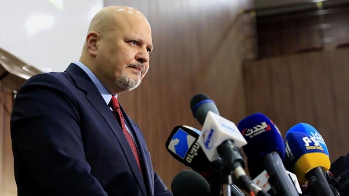Israel Palestine war crimes ICC investigation, Karim Khan calls for Netanyahu arrest war crimes, ICC seeks justice for Palestinians international law, Israel Palestine conflict genocide accusations, International law Palestine Israel accountability ICC, Karim Khan ICC Israel Palestine equal justice
