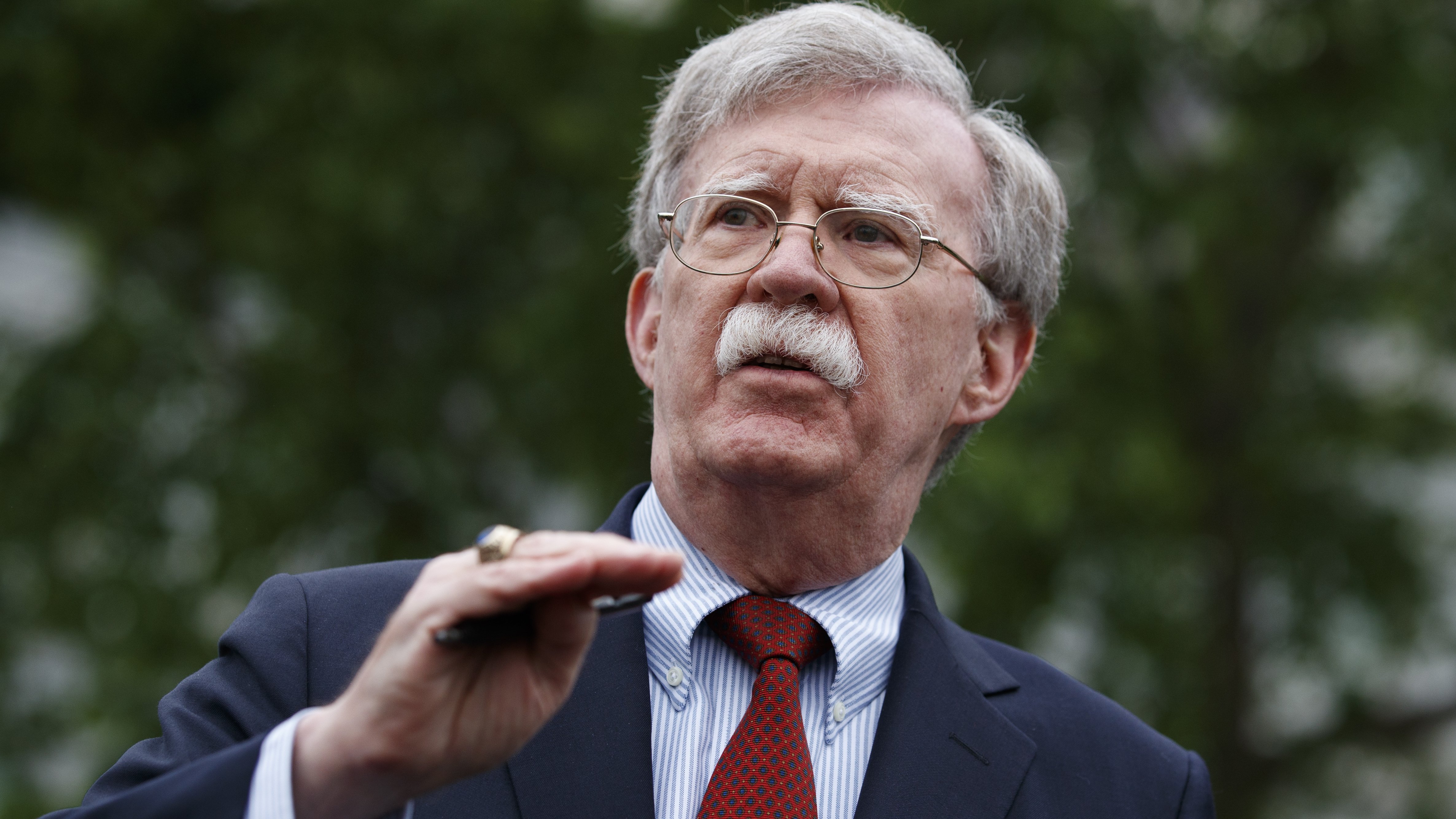 National security adviser John Bolton IRGC attack