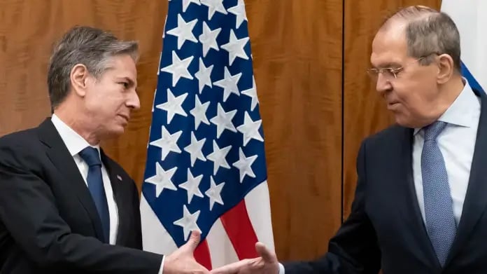US Secretary of State Antony Blinken and Russian Foreign Minister Sergey Lavrov