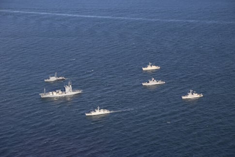 NATO sends 10 ships to protect Baltic sea infrastructure