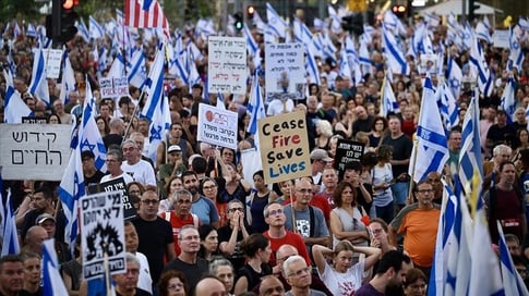 Netanyahu protests, Israeli hostages, hostage swap deal, Jerusalem protests, Israel-Hamas ceasefire