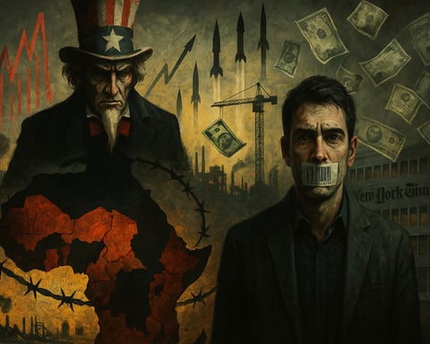 NYT, US tariffs, economic warfare, media propaganda, global South, trade coercion, economic imperialism, political manipulation, American hegemony, financial control, BRICS, strategic decoupling, Washington trade policy, corporate power, economic injustice