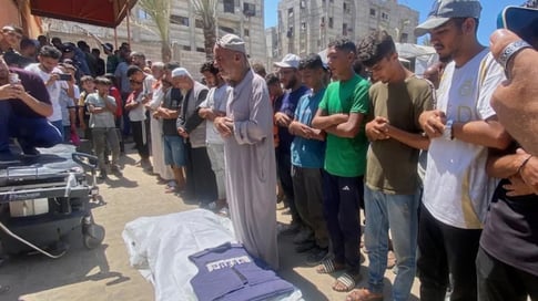 Canada condemns Israel double strike on Gaza hospital killing civilians and journalists
