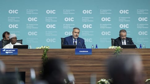 foreign ministers from almost 60 OIC nations meeting to condemn the genocide in gaza and israel’s attacks on iran, syria, and lebanon