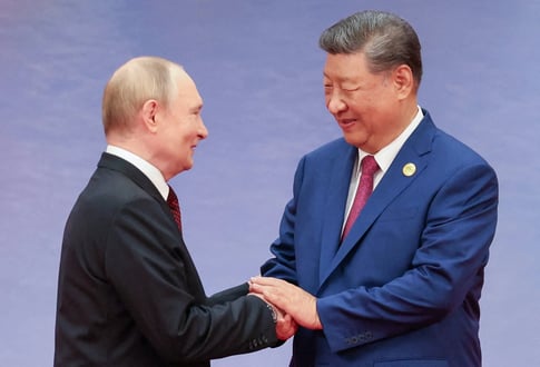 Putin meets Xi at SCO summit in Tianjin during Ukraine war