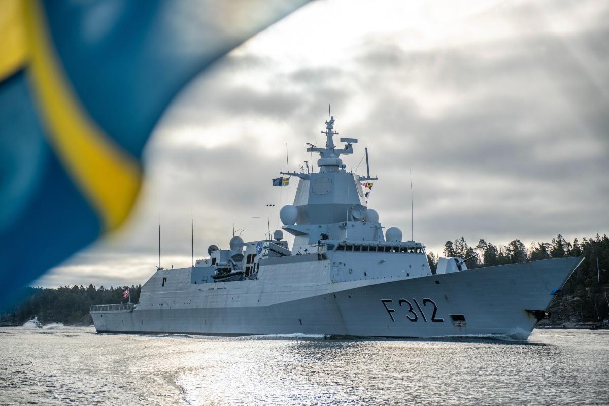 NATO frigate underway in the Baltic Sea after alliance expands patrol
