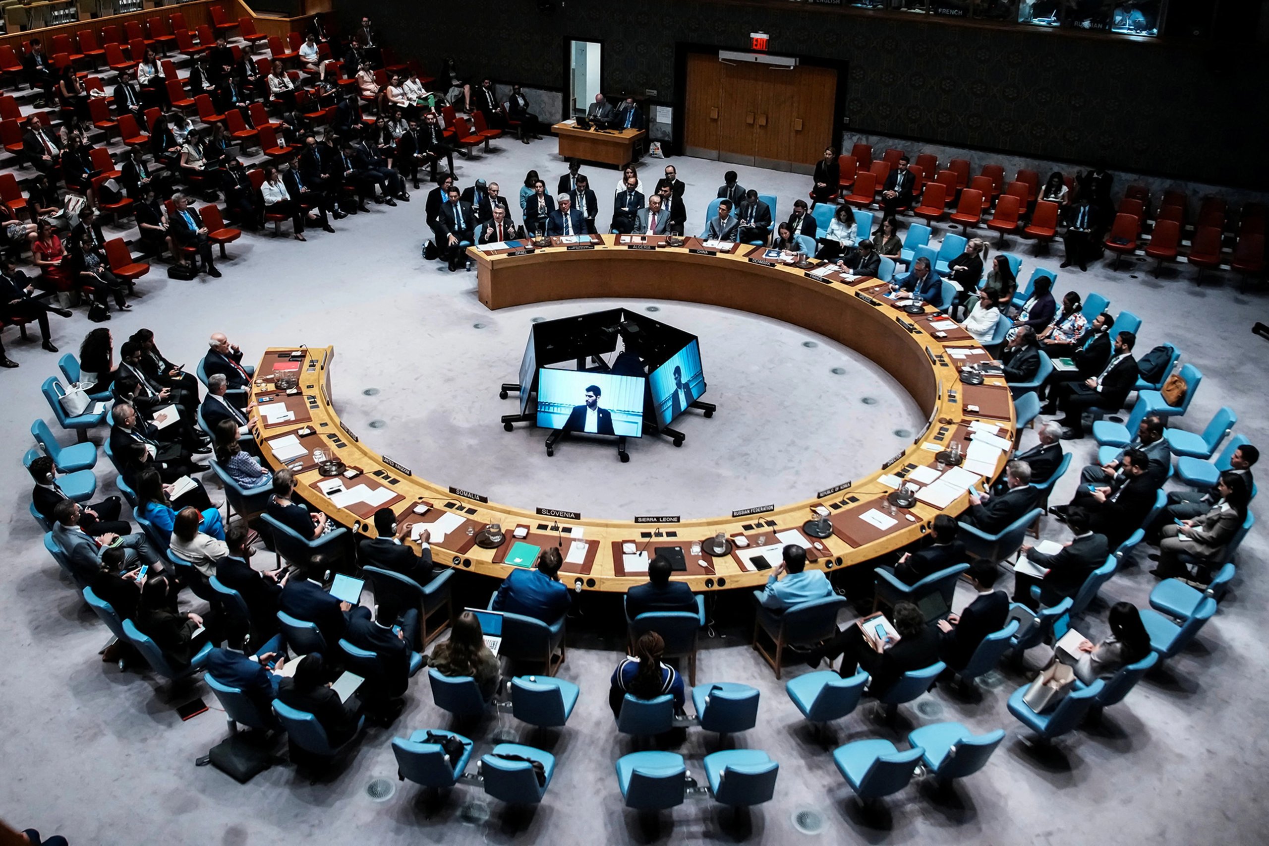 International Diplomacy Over Gaza Stabilization Force UN Security Council chamber discussing Trump Gaza peace plan and International Stabilization Force November 2025