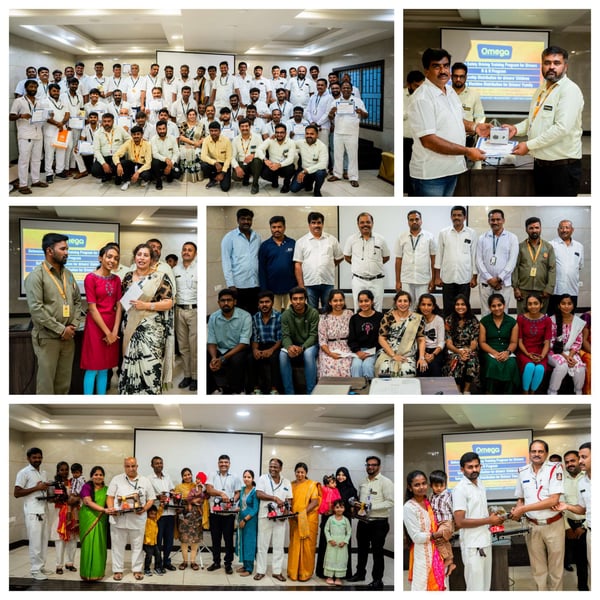 Omega Cabs: Free Training Workshop for Cab Drivers   Scholarship Award for Drivers’ Children and Free distribution of sewing machines to selected drivers’ families by Omega