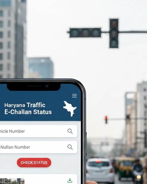 The Local Guide to Haryana’s Fines: How to Check and Pay Challan & E-Challan Status