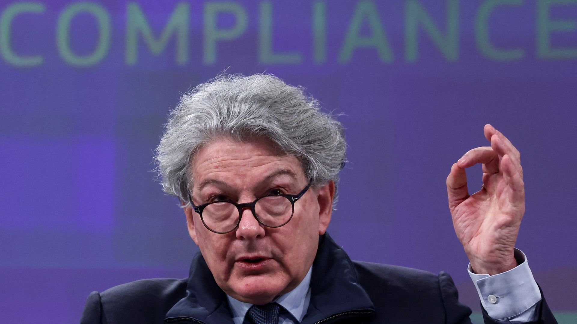 Thierry Breton - Former European Commissioner for Internal Market Thierry Breton, former EU Commissioner and architect of the Digital Services Act