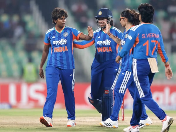 Shafali Verma Smriti Mandhana celebrate India 4-0 dominance Sri Lanka T20I series Greenfield Stadium