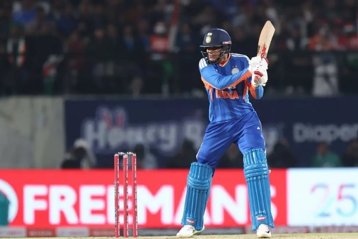Shubman Gill reacts after being dropped from India’s T20 World Cup 2026 squad
