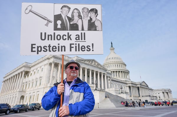 United States Department of Justice headquarters building in Washington DC where officials announced discovery of over 1 million Epstein case documents