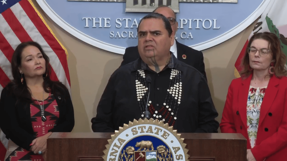Tribal Governments Challenge Vallejo Casino Plan Tribal leaders discussing the Scotts Valley Band casino legal battle