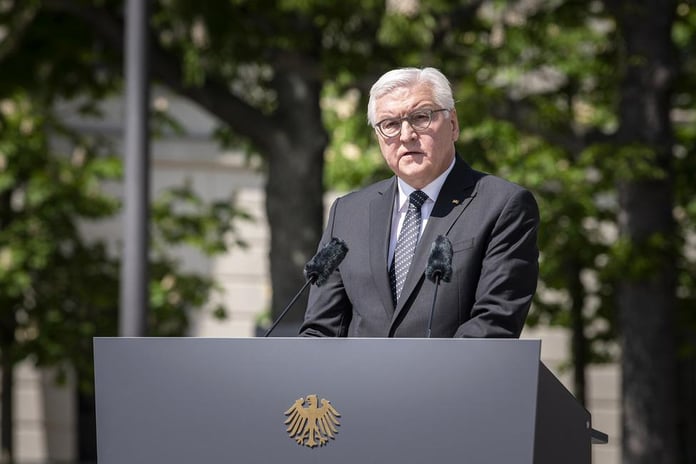 German President Steinmeier speech calling Israel attacks on Iran illegal