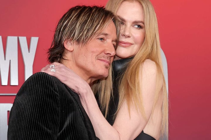 Nicole Kidman and Keith Urban at a Hollywood event amid rumors following their split