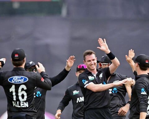 Nahid Rana celebrates wicket during Bangladesh vs New Zealand 2nd ODI in Dhaka