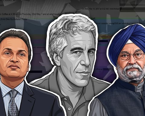 Epstein Files reveal links between Jeffrey Epstein, Anil Ambani, and King Charles III