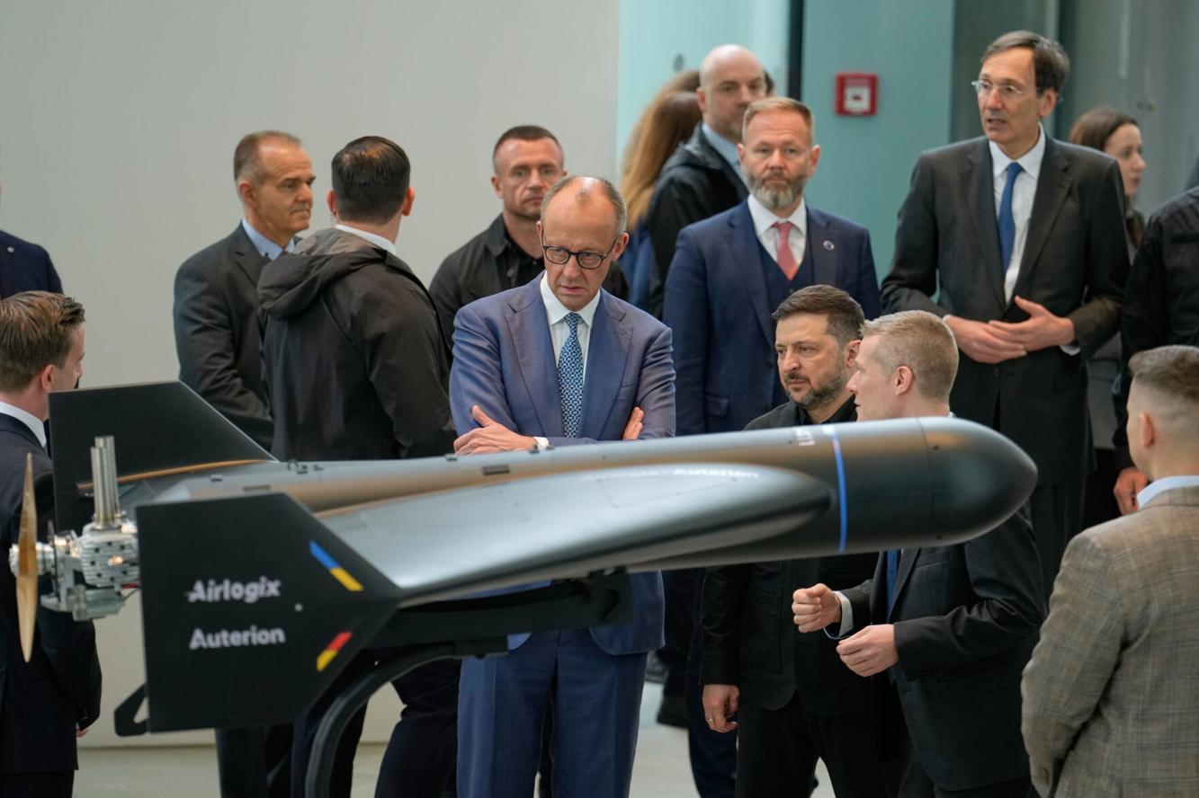 Germany and Ukraine sign defense deal expanding drones and missile systems