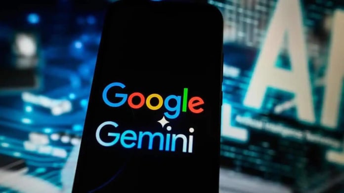 Google Gemini proactive assistance feature showing AI suggestions on smartphone screen