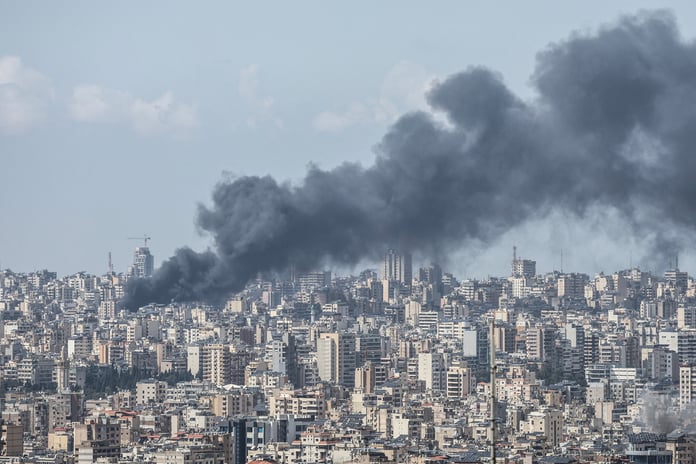 Israeli airstrikes hit Beirut causing destruction amid US-Iran ceasefire tensions