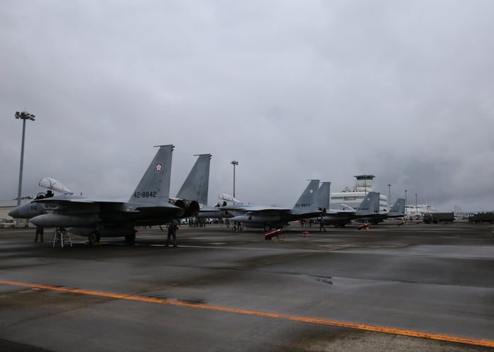 Japan airport runway expansion for military aircraft operations