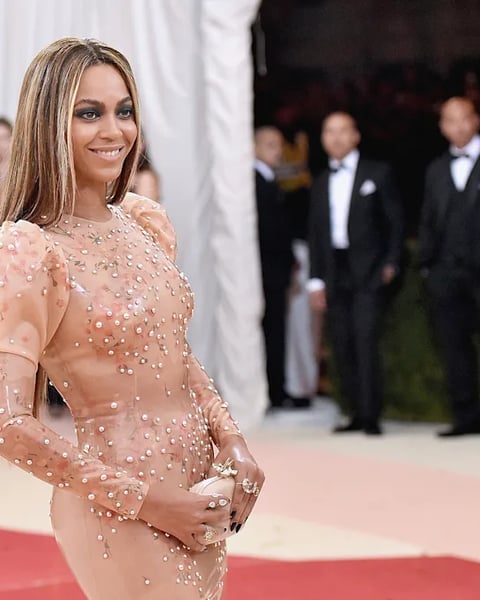 Beyoncé Met Gala red carpet look representing Costume Art theme