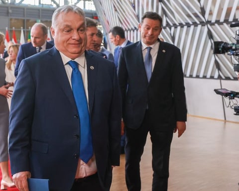 Russia Ukraine War EU leaders Hungary blocks Ukraine loan Druzhba pipeline dispute