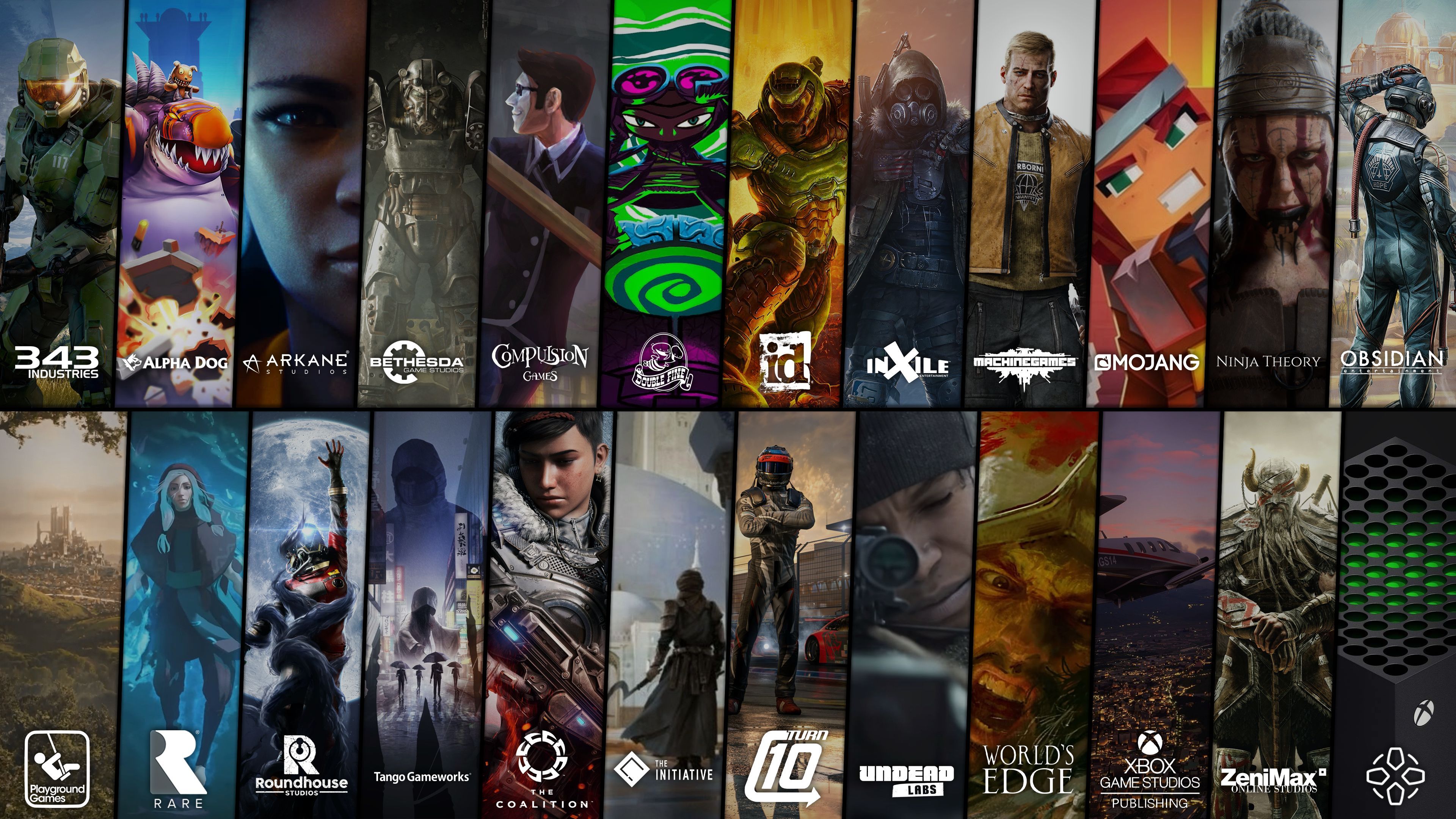 Diagram showing Xbox shifting from exclusives to timed and cross-platform release strategy