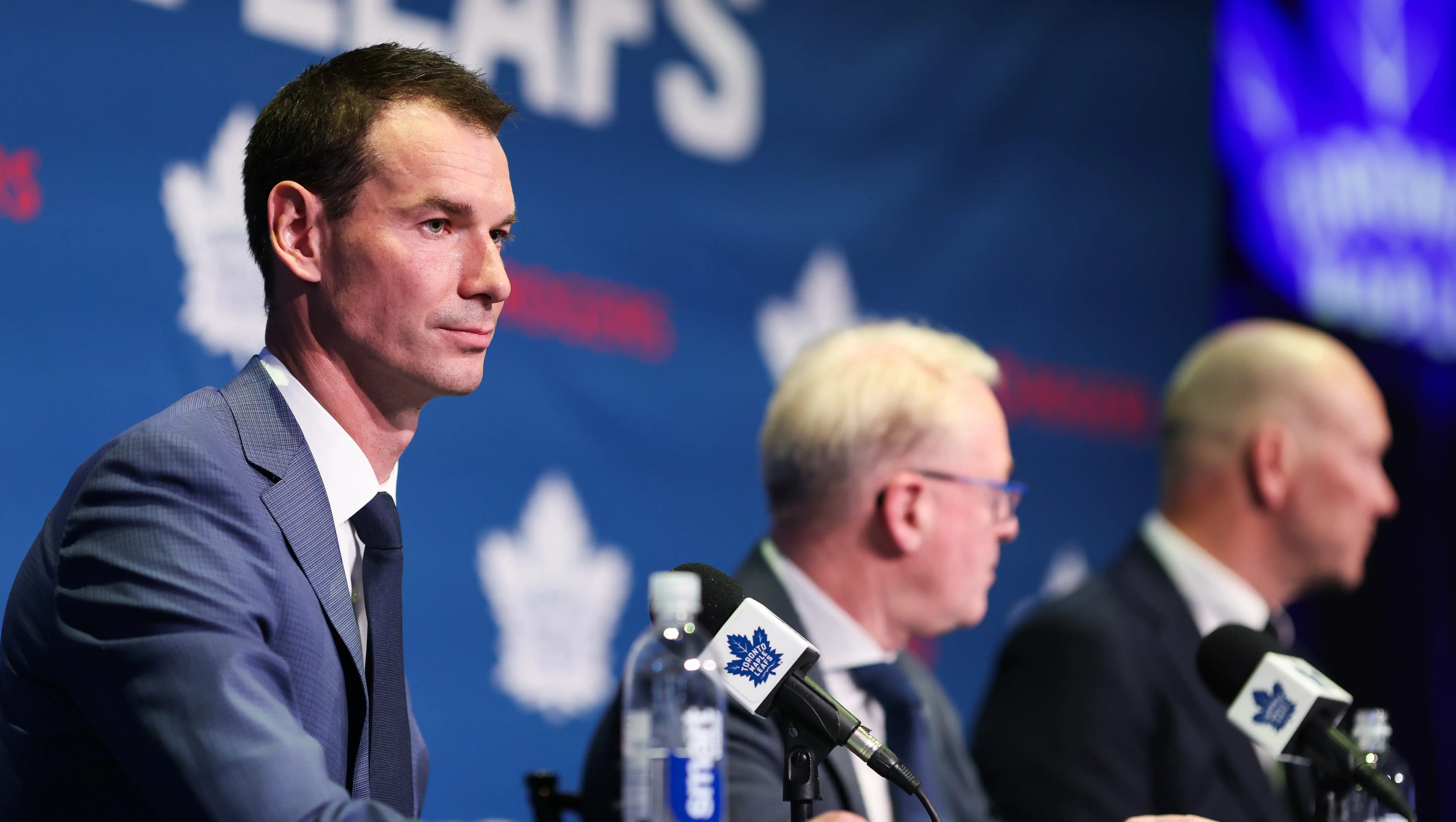 John Chayka and Mats Sundin introduced during Toronto Maple Leafs front-office overhaul