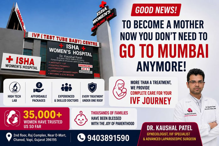 ISHA Women’s Hospital is Transforming IVF & Women’s Healthcare in Vapi