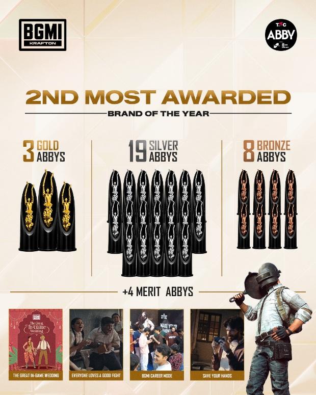 KRAFTON India emerges among India’s most awarded brands of 2026, with landmark wins at the Abby Awards and Kyoorius Creative Awards