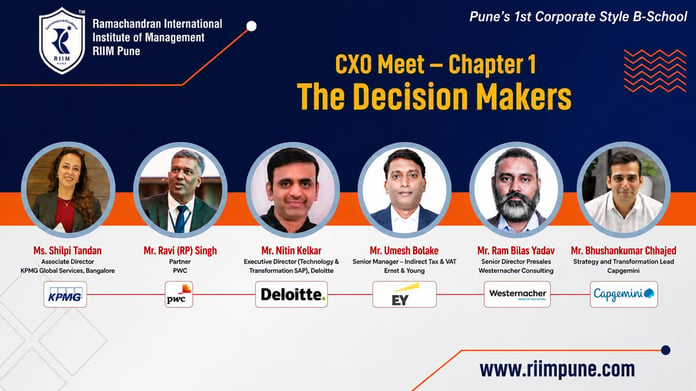RIIM Pune Hosts Inaugural “CXO Meet - Chapter 1: The Decision Makers” to Bridge Industry and Academia