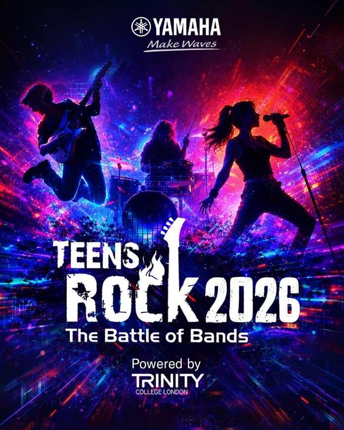 Yamaha Music India Announces the 7th Edition of Teens Rock 2026 - The Battle of Bands, Powered by Trinity College London
