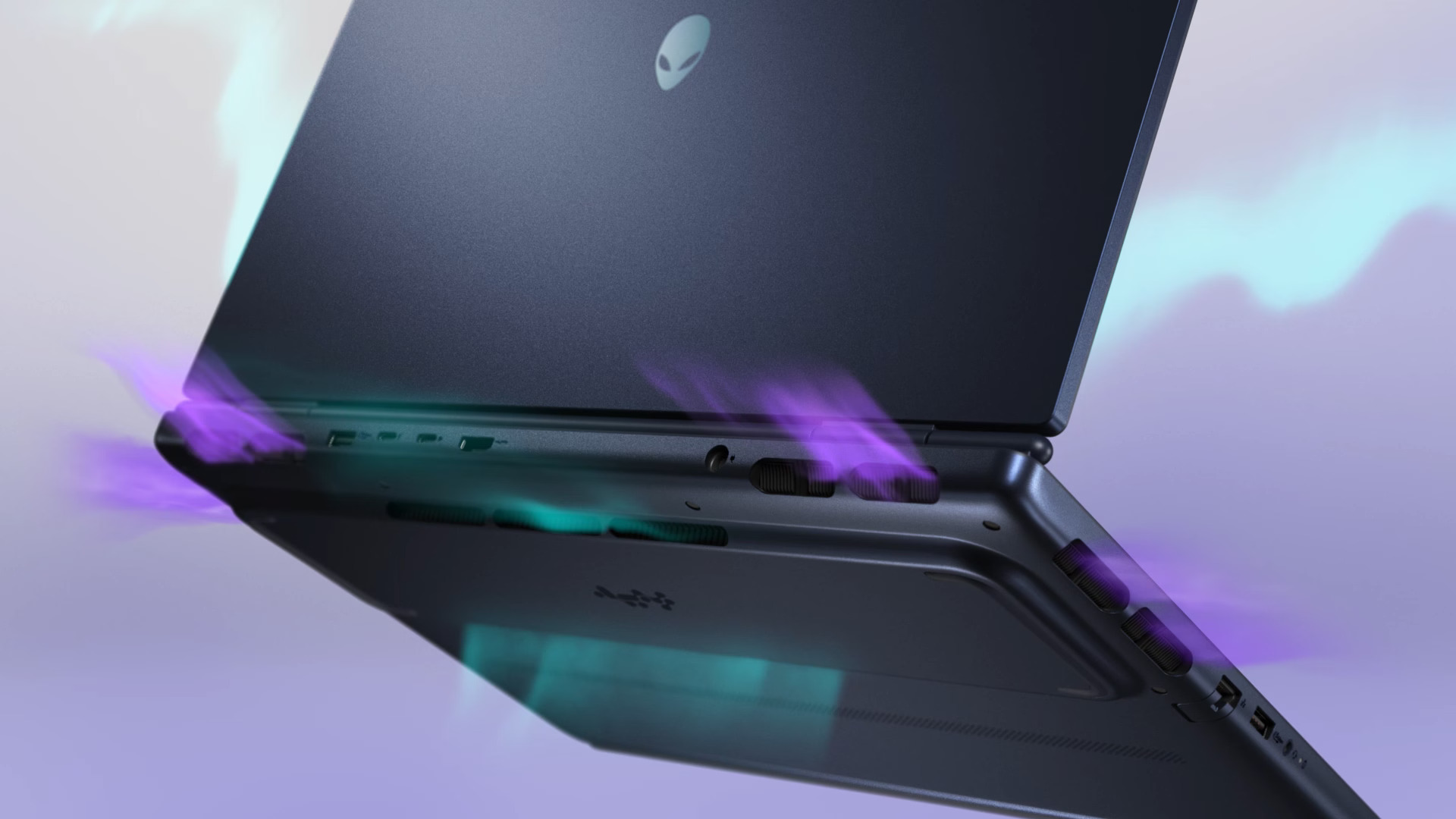 Alienware Aurora 16X Cooling System and RTX 50 GPU Performance Alienware gaming laptop cooling system designed for RTX 50-series high-performance workloads