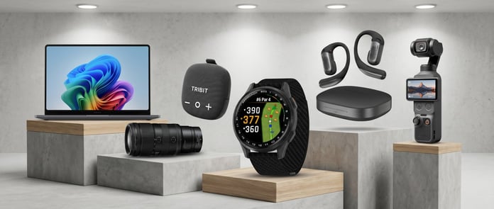 Latest new gadgets of May 2026 arranged on a modern tech desk