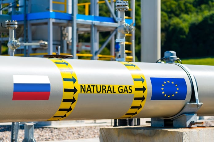 European energy infrastructure linked to Russian gas and oil supplies