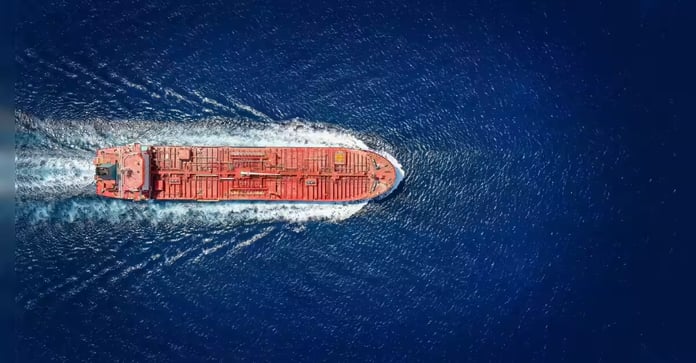 Iranian and US naval vessels operating near oil tankers in the Strait of Hormuz amid escalating Gulf tensions in 2026