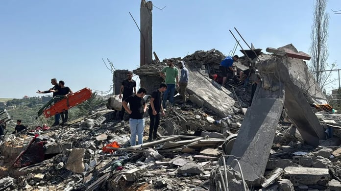 Smoke rises after Israeli airstrikes hit southern Lebanon amid escalating conflict with Hezbollah