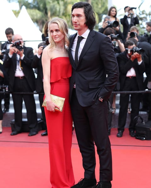 Scarlett Johansson and Adam Driver at the Paper Tiger premiere during Cannes 2026
