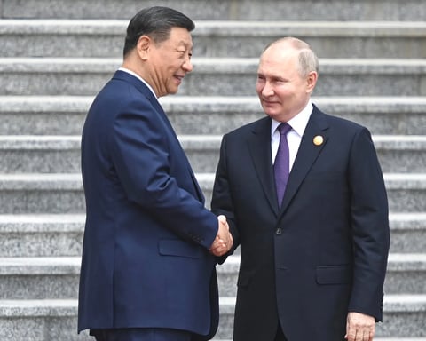 Russian nuclear missile drills during Putin and Xi Jinping summit in Beijing