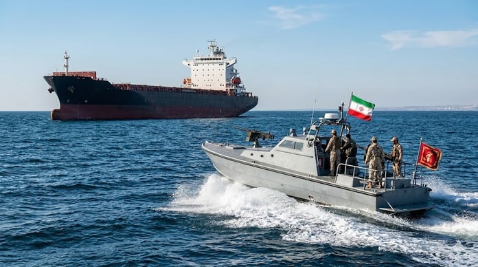 US naval ships escort oil tankers in Strait of Hormuz amid Iran conflict