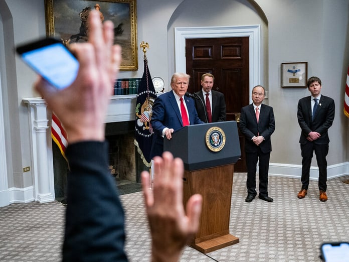 President Donald Trump announces AI cybersecurity executive order amid growing fears over cyber warfare and China competition