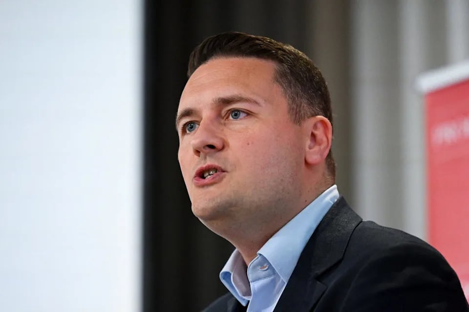 Wes Streeting speaking at the Progress group event calling Brexit a catastrophic mistake and pledging to rejoin the EU as part of his Labour leadership bid