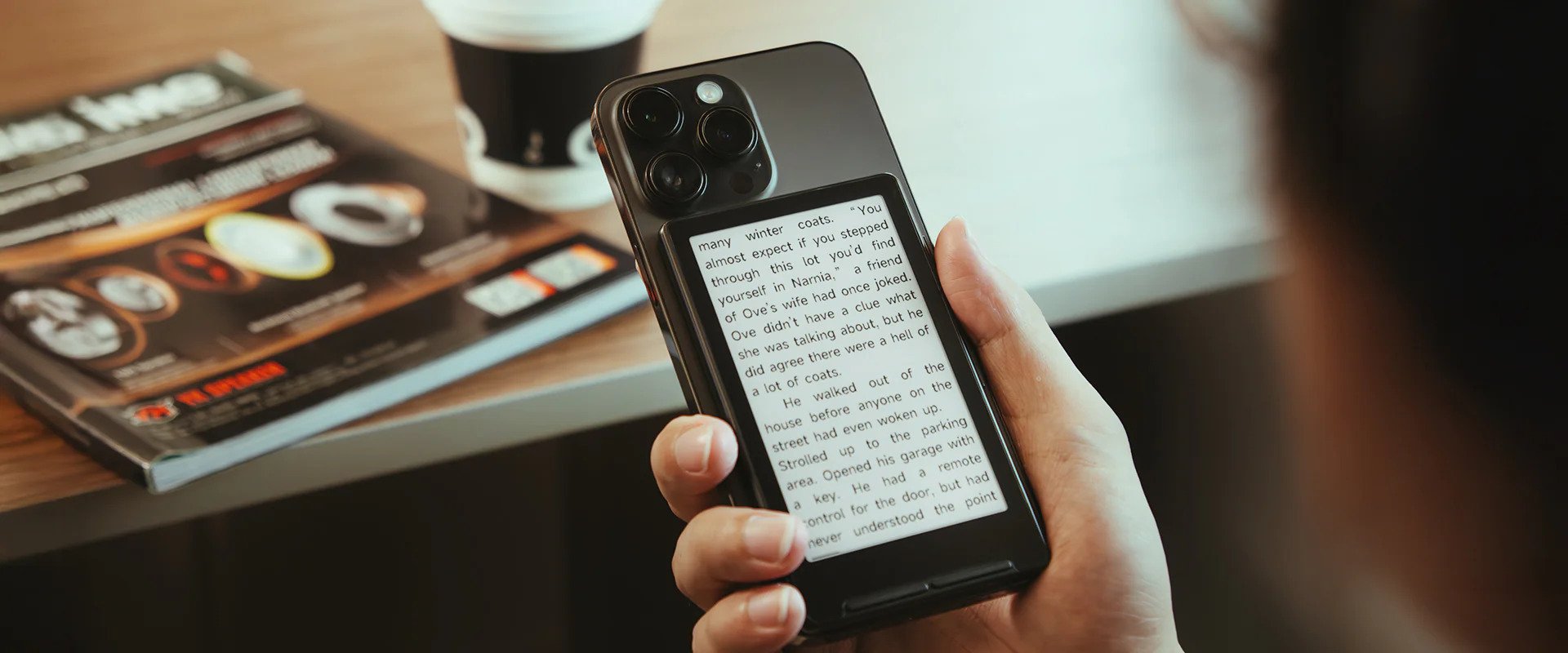 Xteink X4 Minimalist Display Xteink X4 e-reader small display with physical navigation buttons