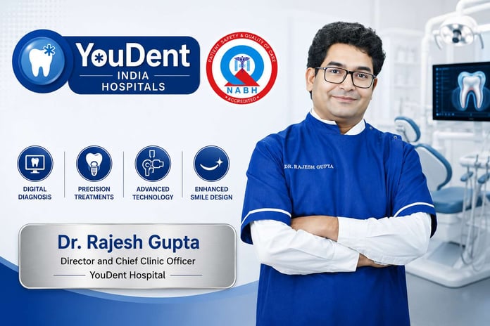 YouDent Hospital Leads Advanced Dental Implant and Smile Designing Treatment in Jaipur with NABH Certification