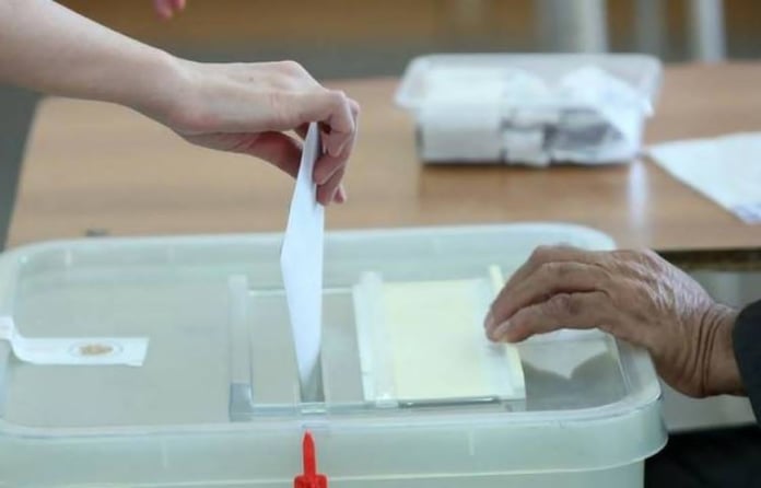 Armenia 2026 parliamentary election polling station voters